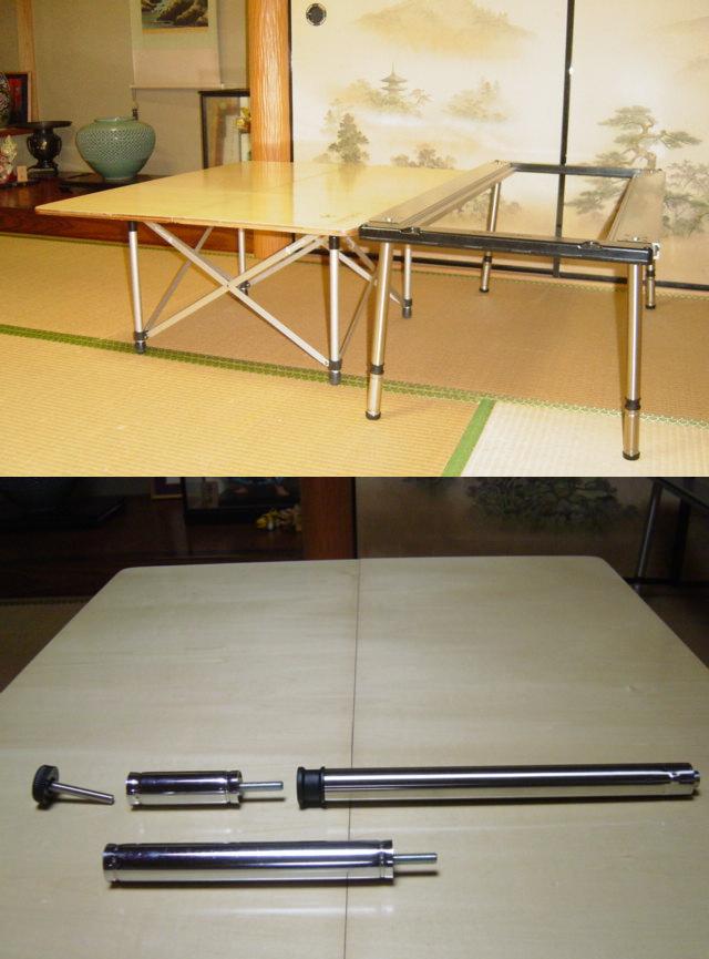 スノーピークIGT300・400脚・延長脚・スライドトップロングハーフ竹