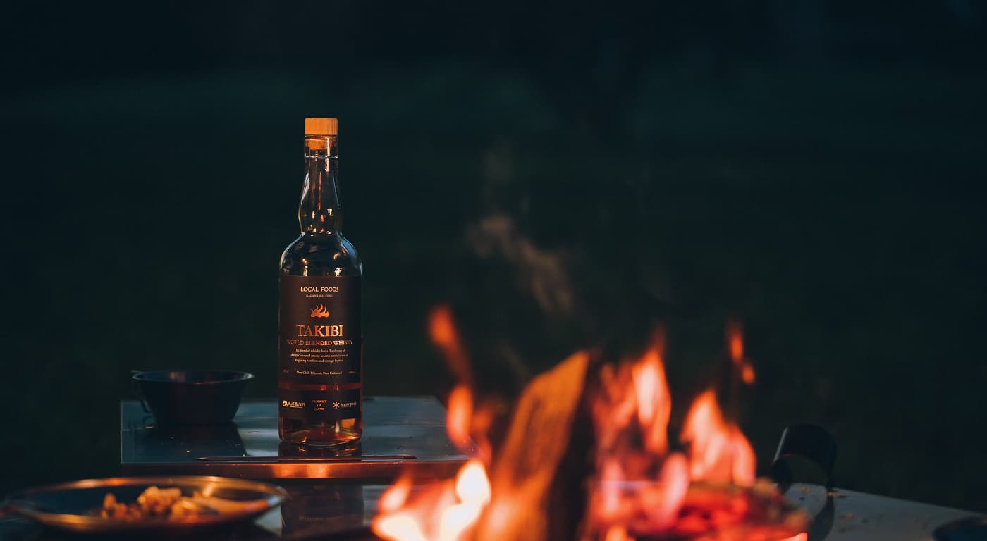 TAKIBI WORLD BLENDED WHISKY - LOCAL FOODS NAGAHAMA, SHIGA