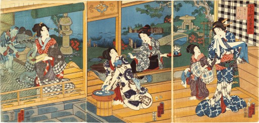 江戸浮世絵 | 国貞二代（国政二代） | 神保町 | Gallery Soumei-do