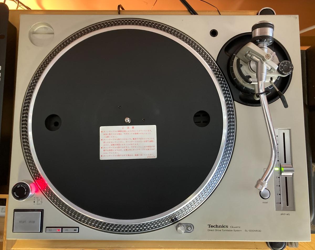 Technics ターンテーブル SL-1200MK3D×2個 針付き 手渡し限定