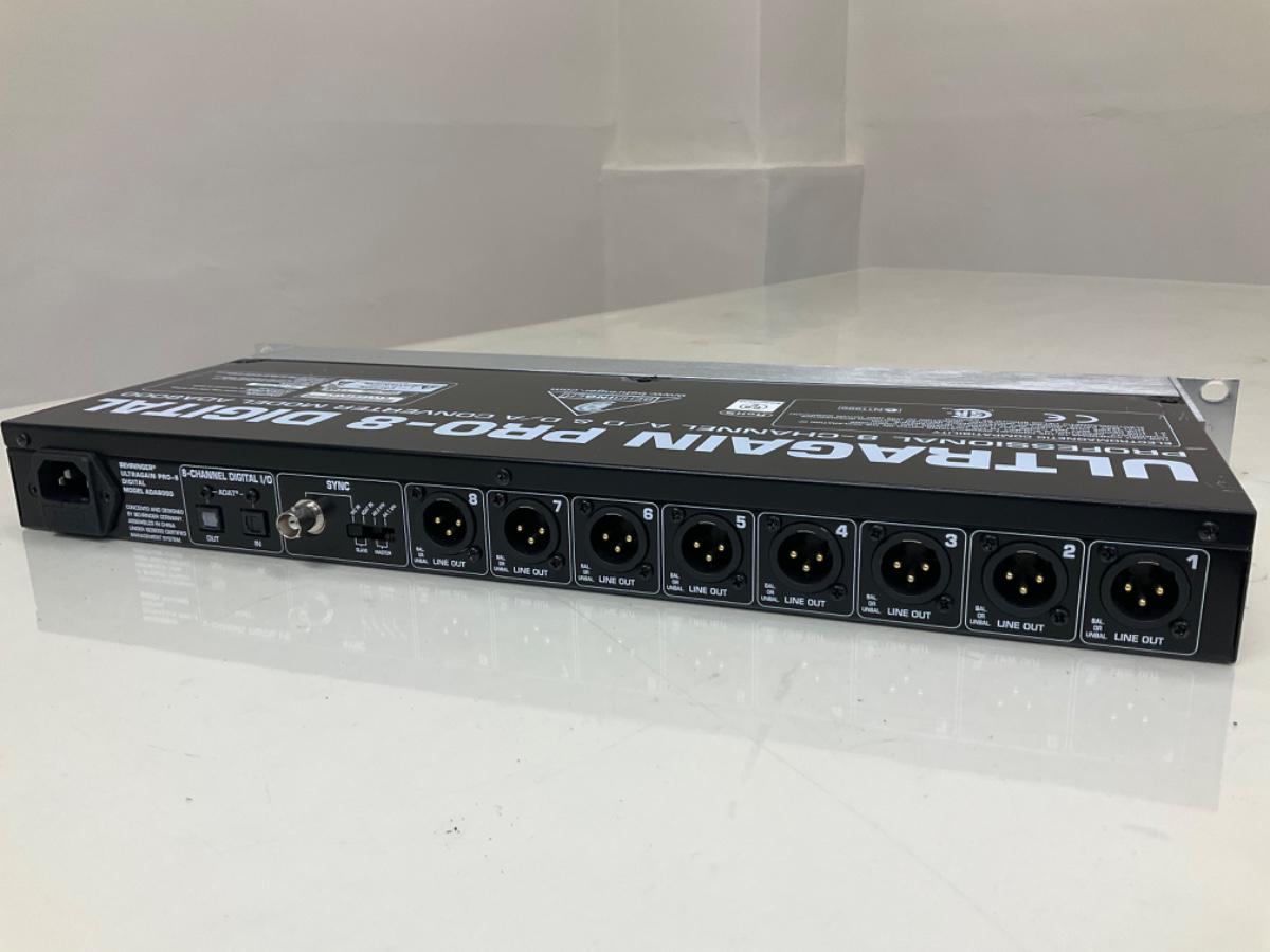 BEHRINGER ベリンガー ADA8000 AD/DA コンバータ 8ch 【公式通販】