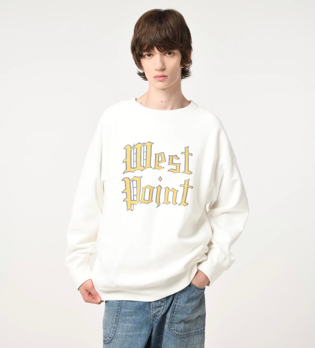WEST POINT LOGO SWEATSHIRT クルーネックスウェット-バウワウ 通販