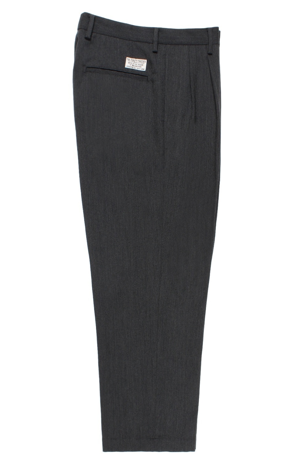 DOUBLE PLEATED WOOL TROUSERS ウールトラウザーパンツ-ワコマリア