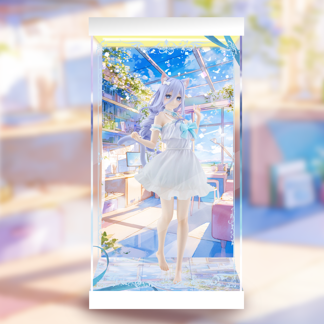 現代美術、Oharu S10号アクリル ホワイトストーン出品作 現代美術