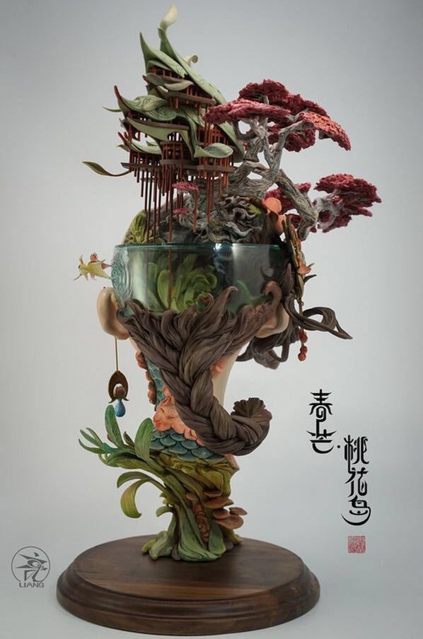 春芒、桃花島 （ガレージキット） フィギュア専門店 -ソダチトイズ