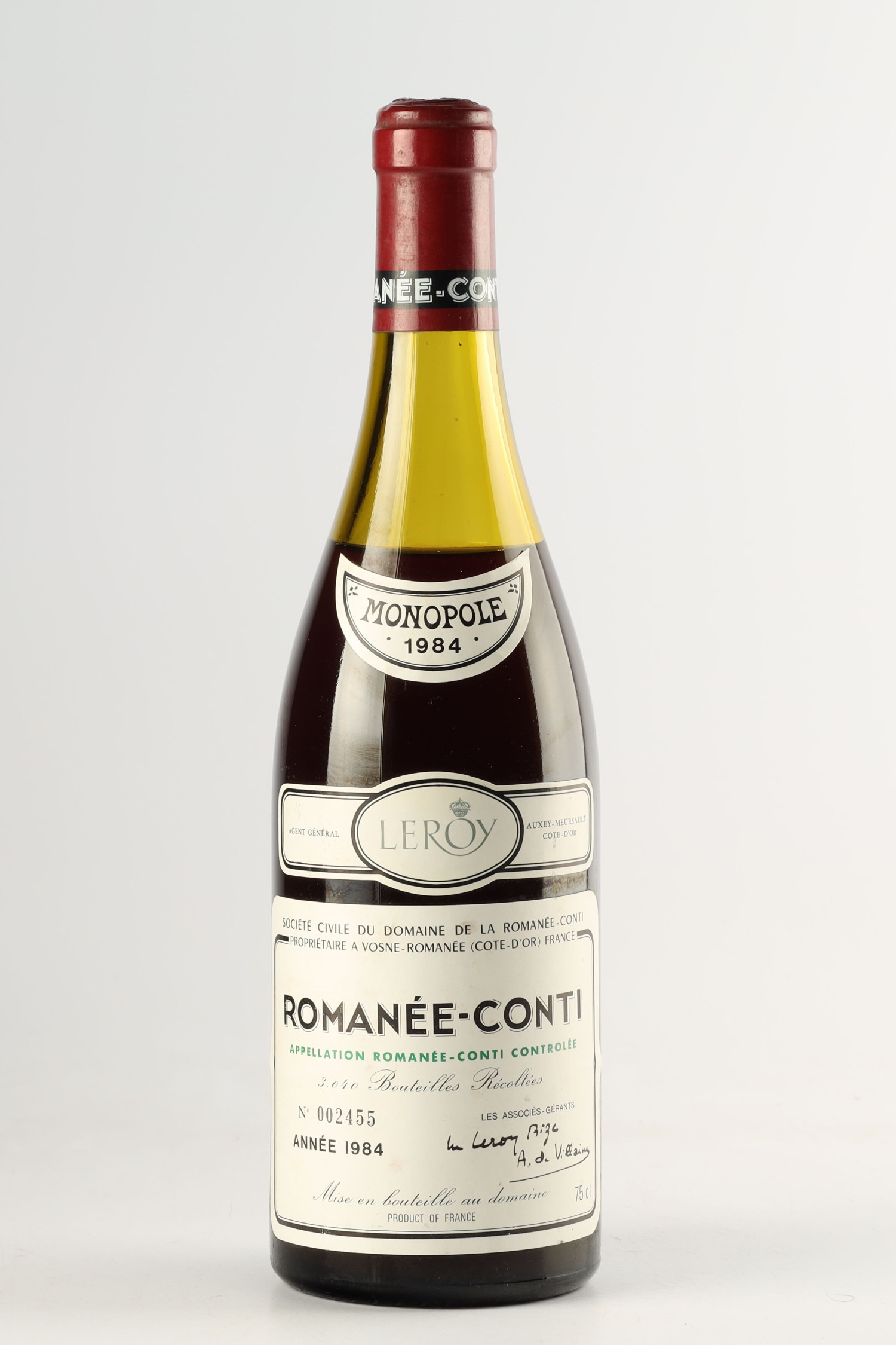 Domaine De La Romanee Conti 1984, Romanée Conti