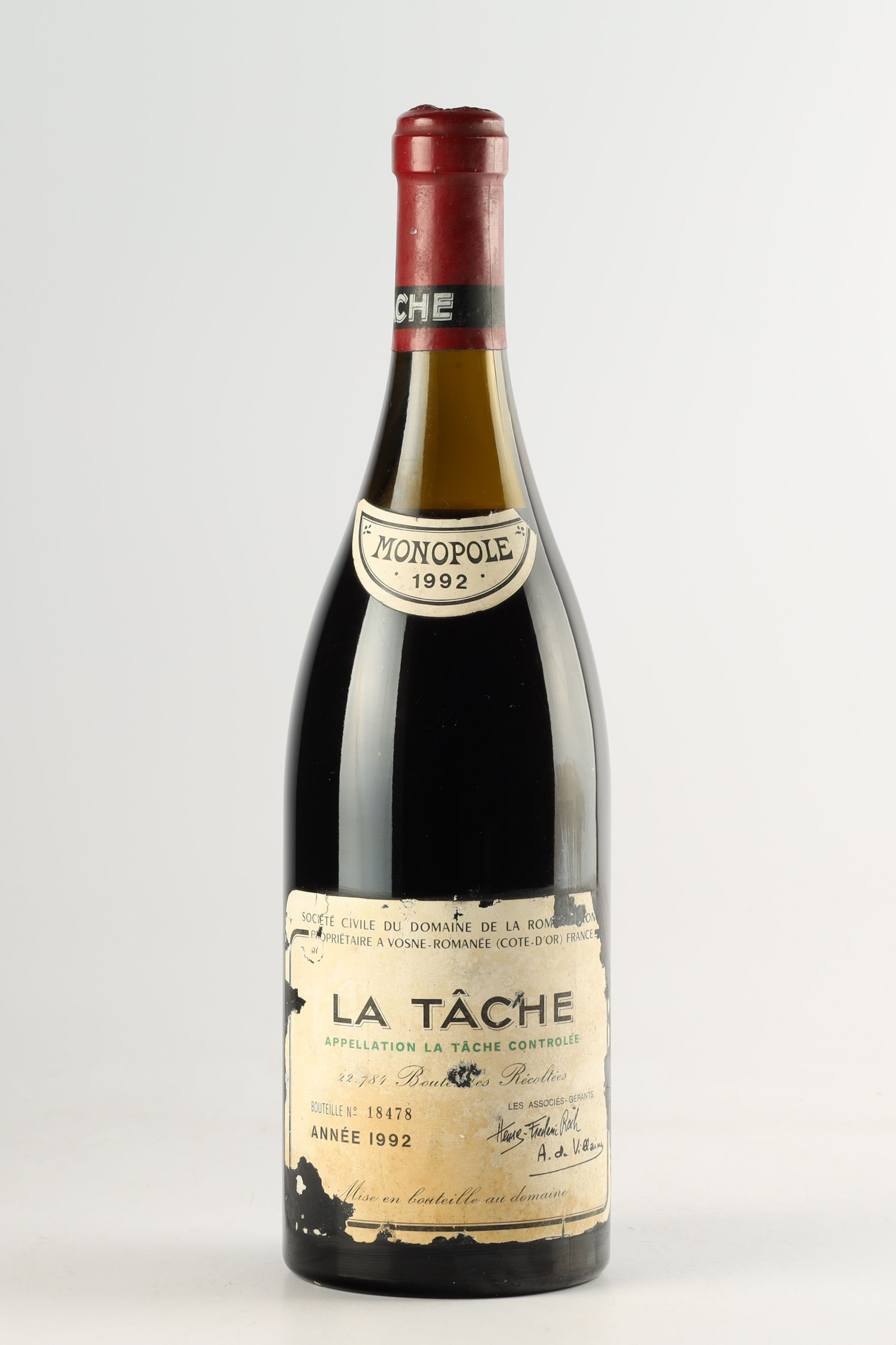 DRC La Tache ラターシュ 2003 グランクリュ 赤ワイン 2003 DRC