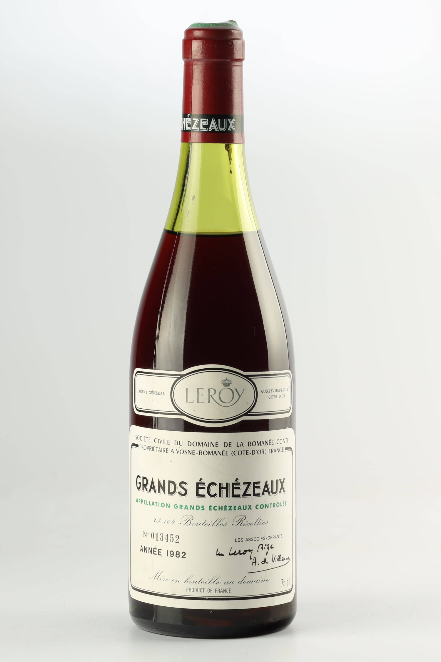 Domaine De La Romanee Conti 1982, Grands Echezeaux