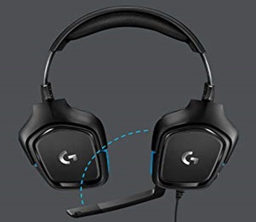 G431 ゲーミングヘッドセット ロジクールG [φ3.5mmミニプラグ＋USB /両