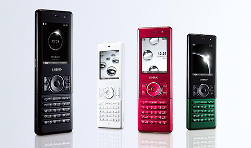 LIBERIO WX11K　レッド PHS 本体 箱付き LIBERIO WX11K レッド PHS 本体 箱付き