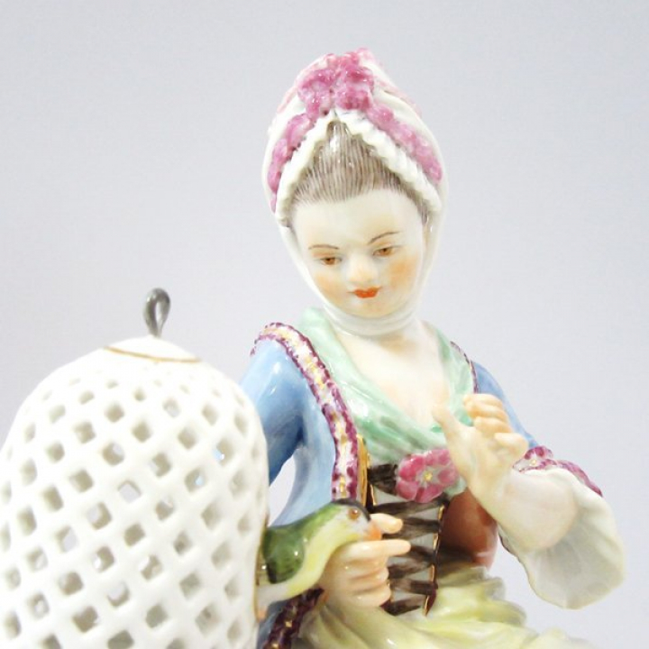 マイセン フィギュア 五感人形 触覚 15cm 900300-70663 | 洋食器の