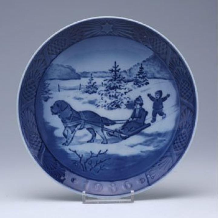 納期:最長10ヶ月】ロイヤルコペンハーゲン イヤープレート 1986年