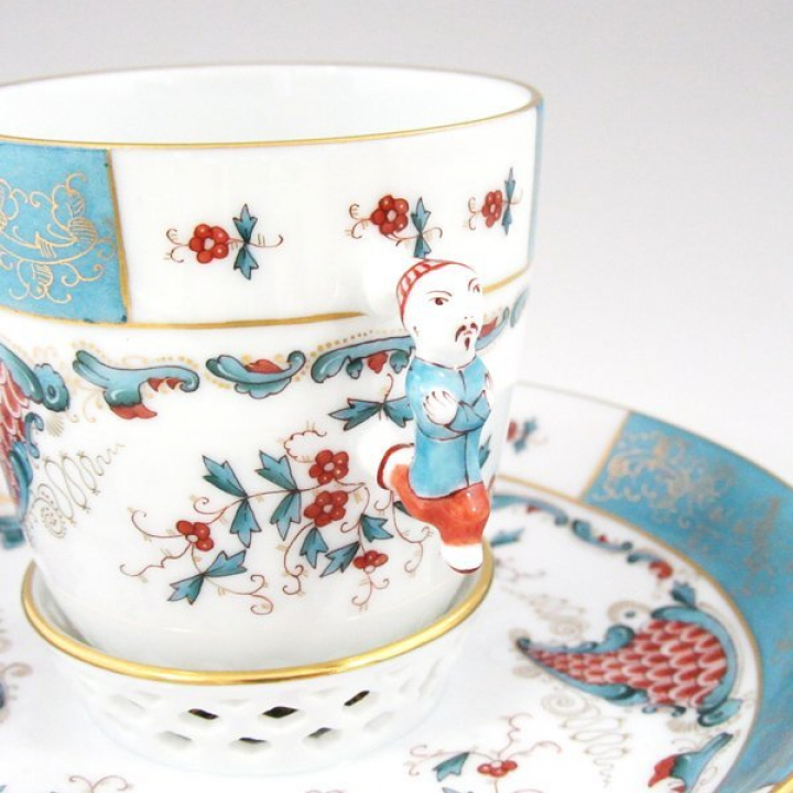 ヘレンド 【トゥッピーニの角笛 】 デミタスC&S ⑥