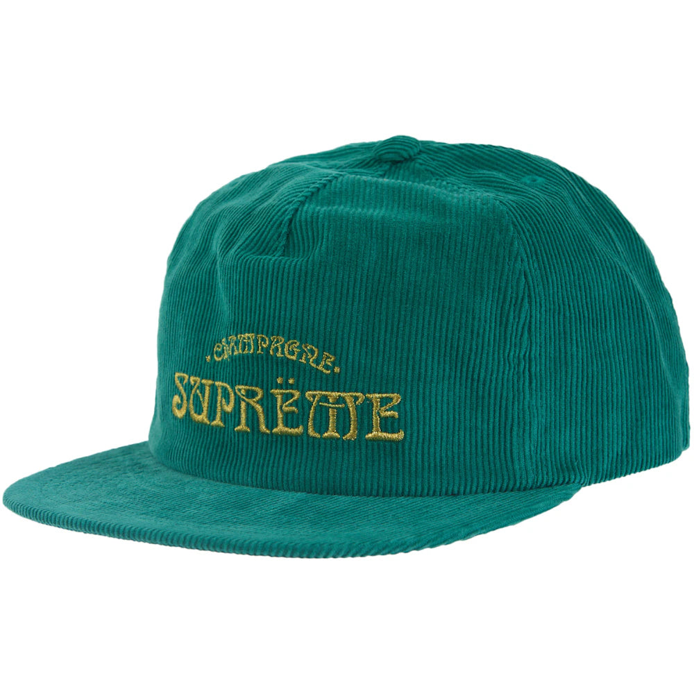 Supreme Champagne Corduroy 5-Panel Blue - SS24 - US Supreme