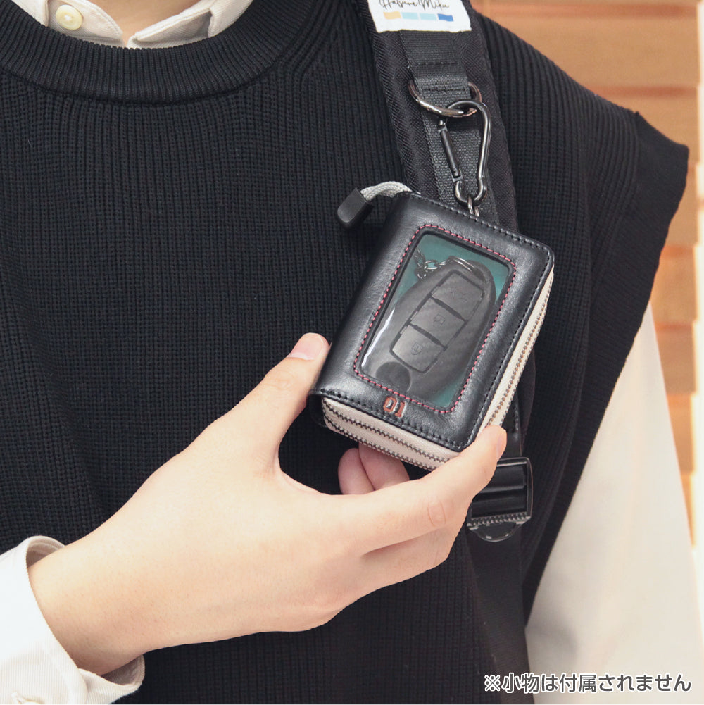 初音ミク SOLWA 本革マルチキーケース 購入特典 缶バッジ さくしゃ2