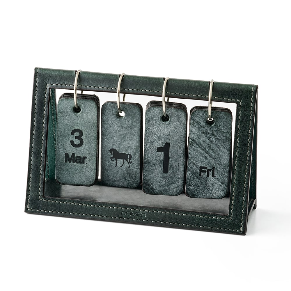 ソメスネットショップ / 【ワックスレザー】ドムス 万年カレンダー DU