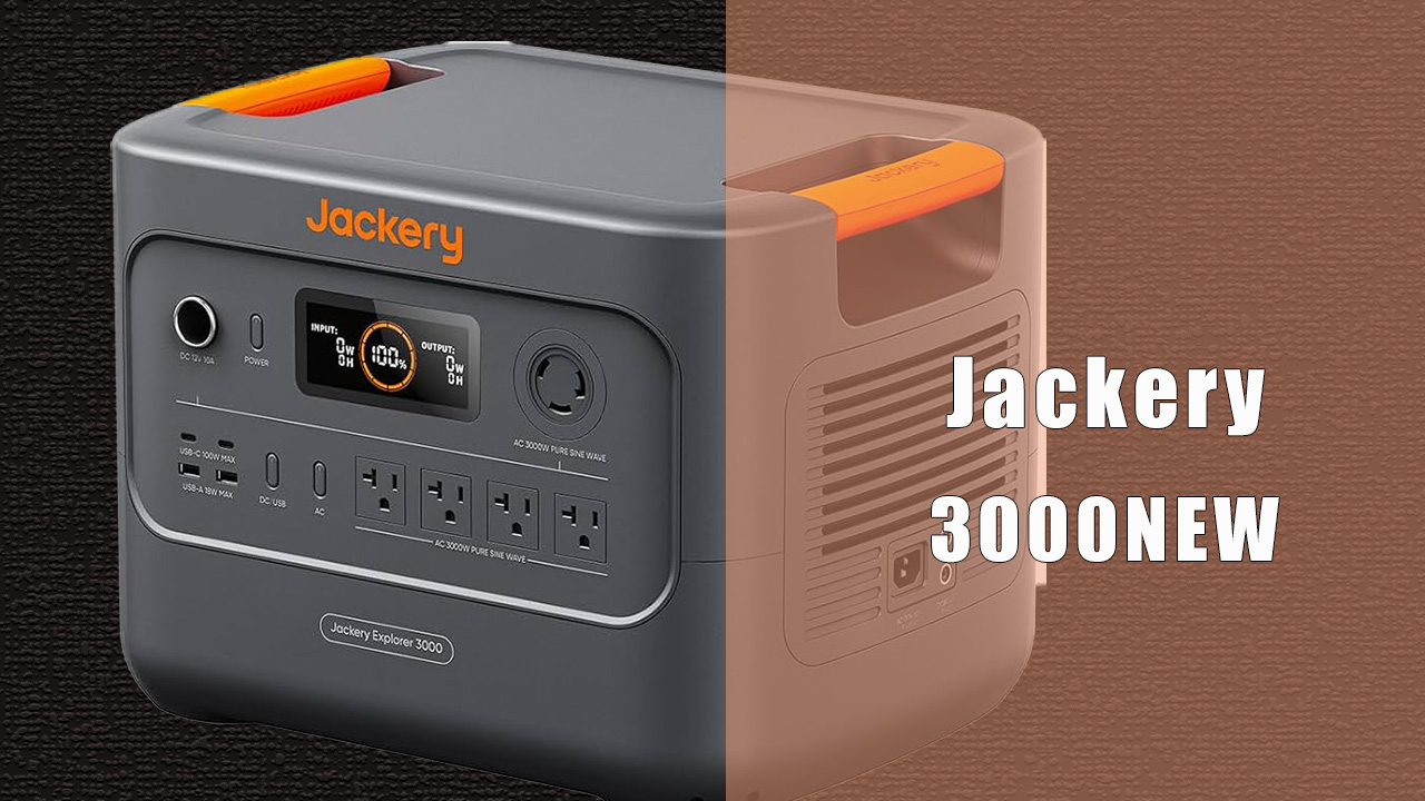 徹底解説！Jackery 3000NEW】ジャクリの超大容量・軽量コンパクト