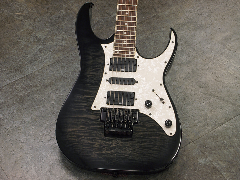 Ibanez RG350QM TGB 税込販売価格 ￥39,800- 中古 ボディトップに