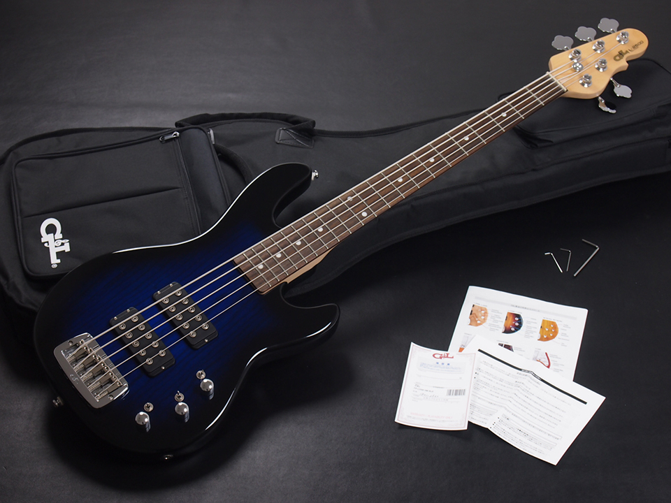 G&L L-2500 tribute Blue Burst 5弦エレキベース G&L L-2500 tribute