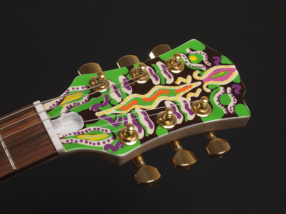 FERNANDES MG 120X hide psychedelic サイケ FERNANDES MG-450X PAINT