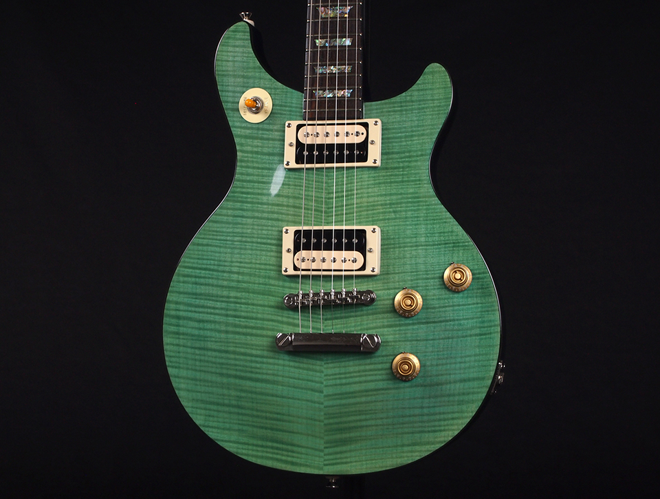 ギター EpiphoneTakDCStandard Plus Top Aqua Blue ギター