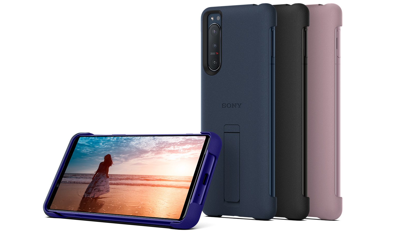 Xperia 5 II Style Cover with Stand XQZ-CBAD | Xperia（エクスペリア