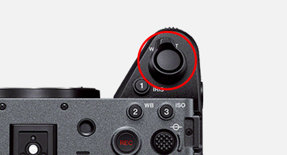 FX30 特長 : プロに応える操作性 | プロフェッショナルカムコーダー