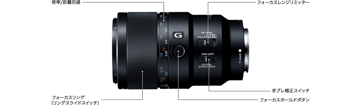 Sony FE 2.8/90 MACRO G OSS レンズα Eマウント FE 90mm F2.8 Macro G