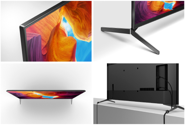 X9500H/BZシリーズ 特長 : デザイン | 業務用ディスプレイ・テレビ