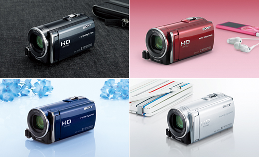 HDR-CX170 特長 : 手軽に使える小型・軽量 | デジタルビデオカメラ