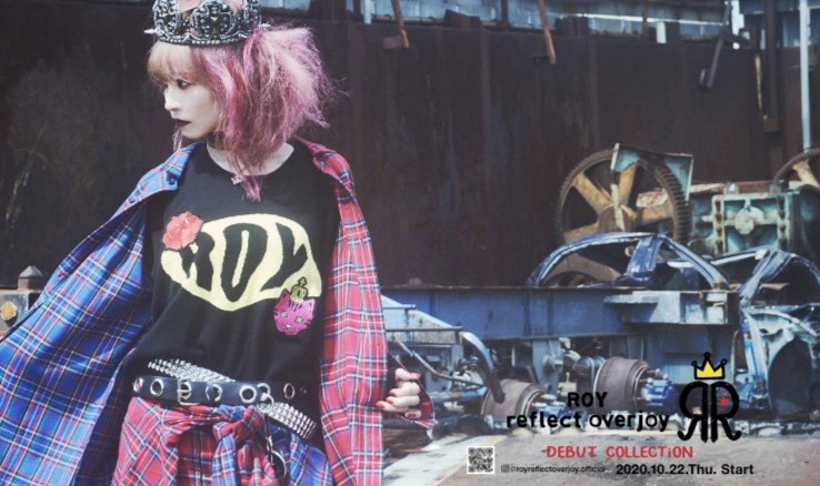 LiSA ROY reflect overjoy ドッキングリメイクTシャツ① ドッキング