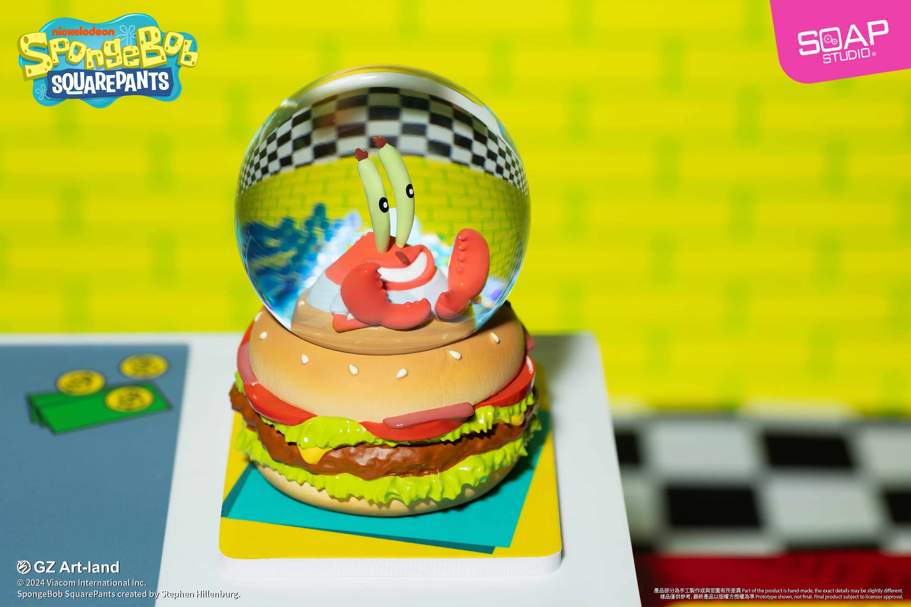 単品販売)ミニカーニバーガー スノードーム ブラインドボックス