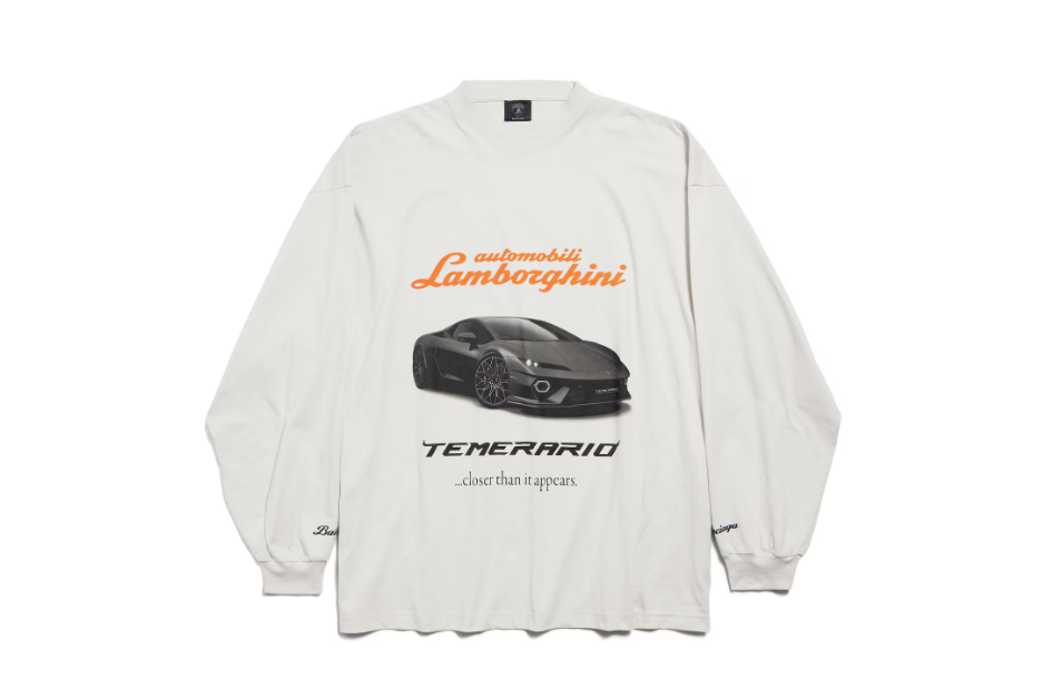 BALENCIAGA Lamborghini TEMERARIO Tシャツ S Balenciaga и