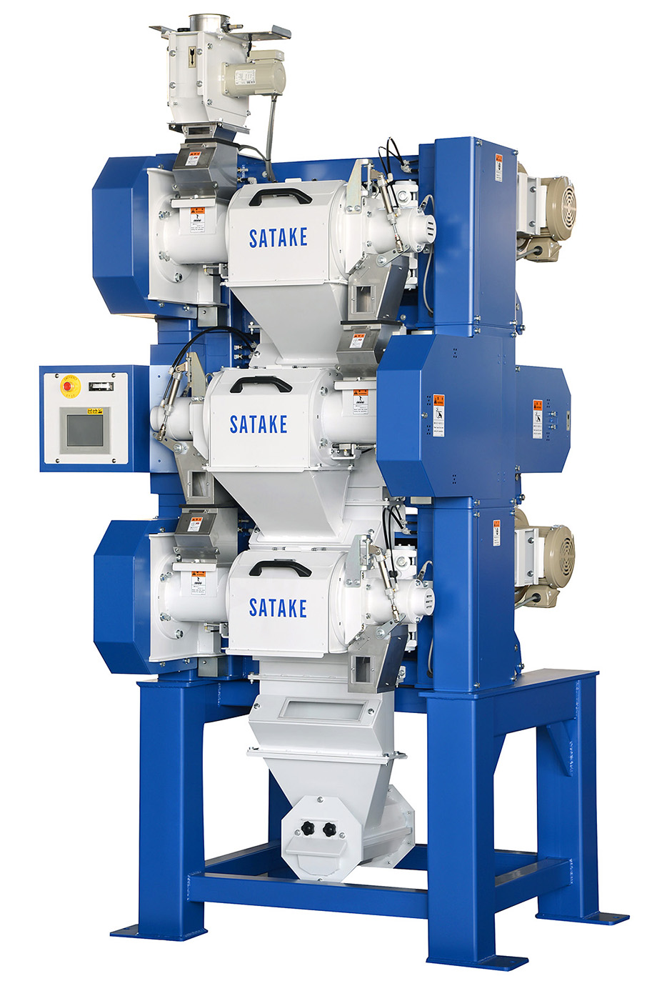 業務用精米機「ミルコンボ・摩擦3段タイプ」を新発売｜サタケ