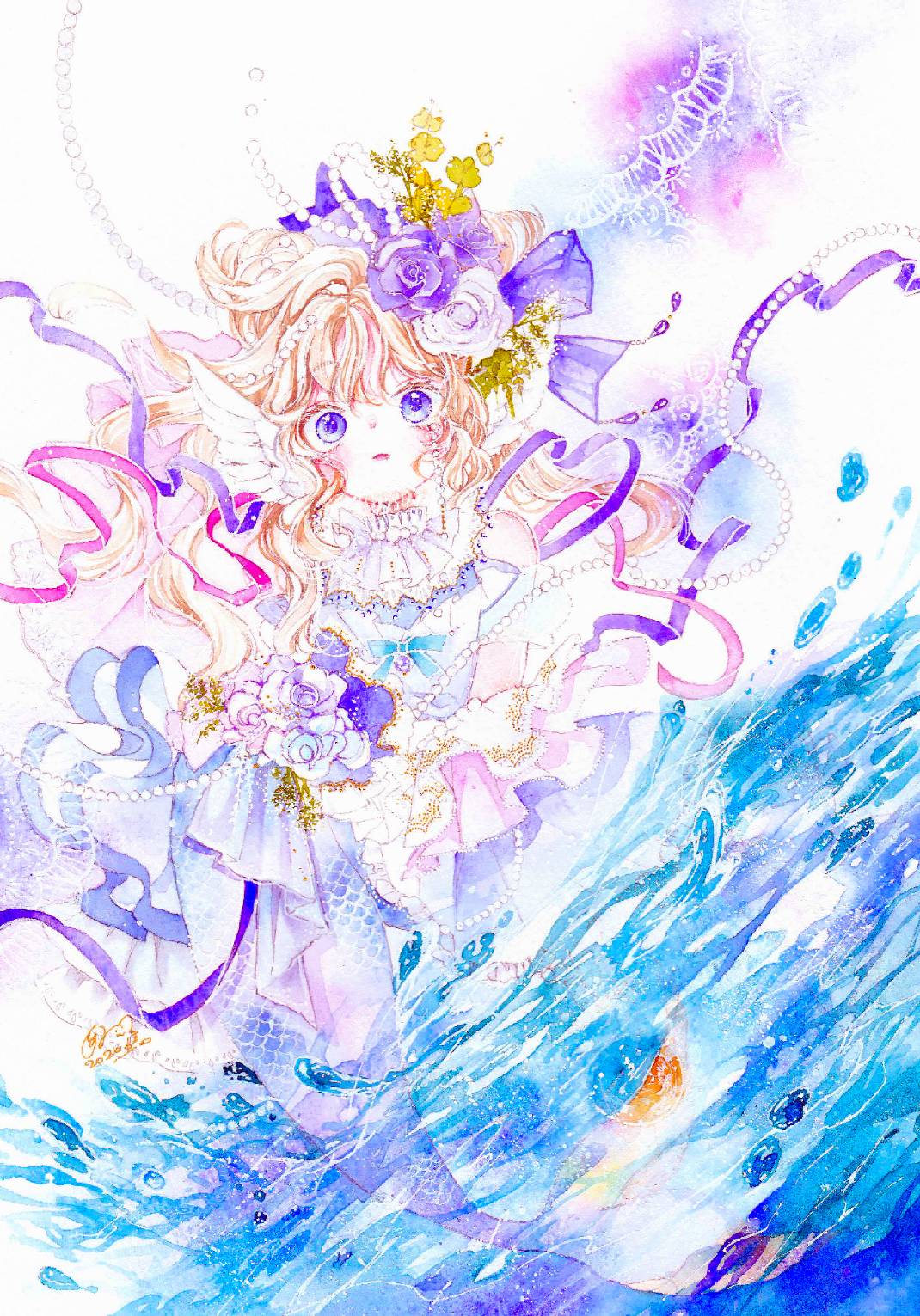 きらめく水彩イラスト土13:00【11歳～中学生】 ＃体験OK. – 静岡朝日