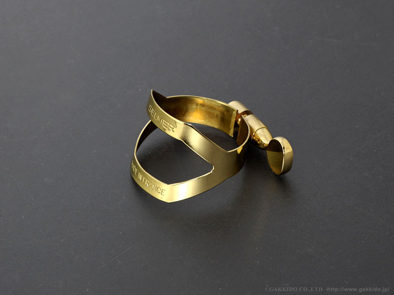 H.SELMER アルトサックス用リガチャー 対応：ラバーマウスピース 【GL