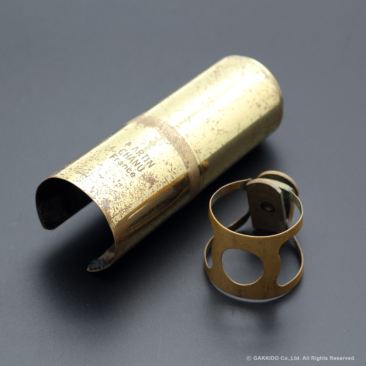 Brilhart Single Screw Down テナーサックス用リガチャー 【MADE IN