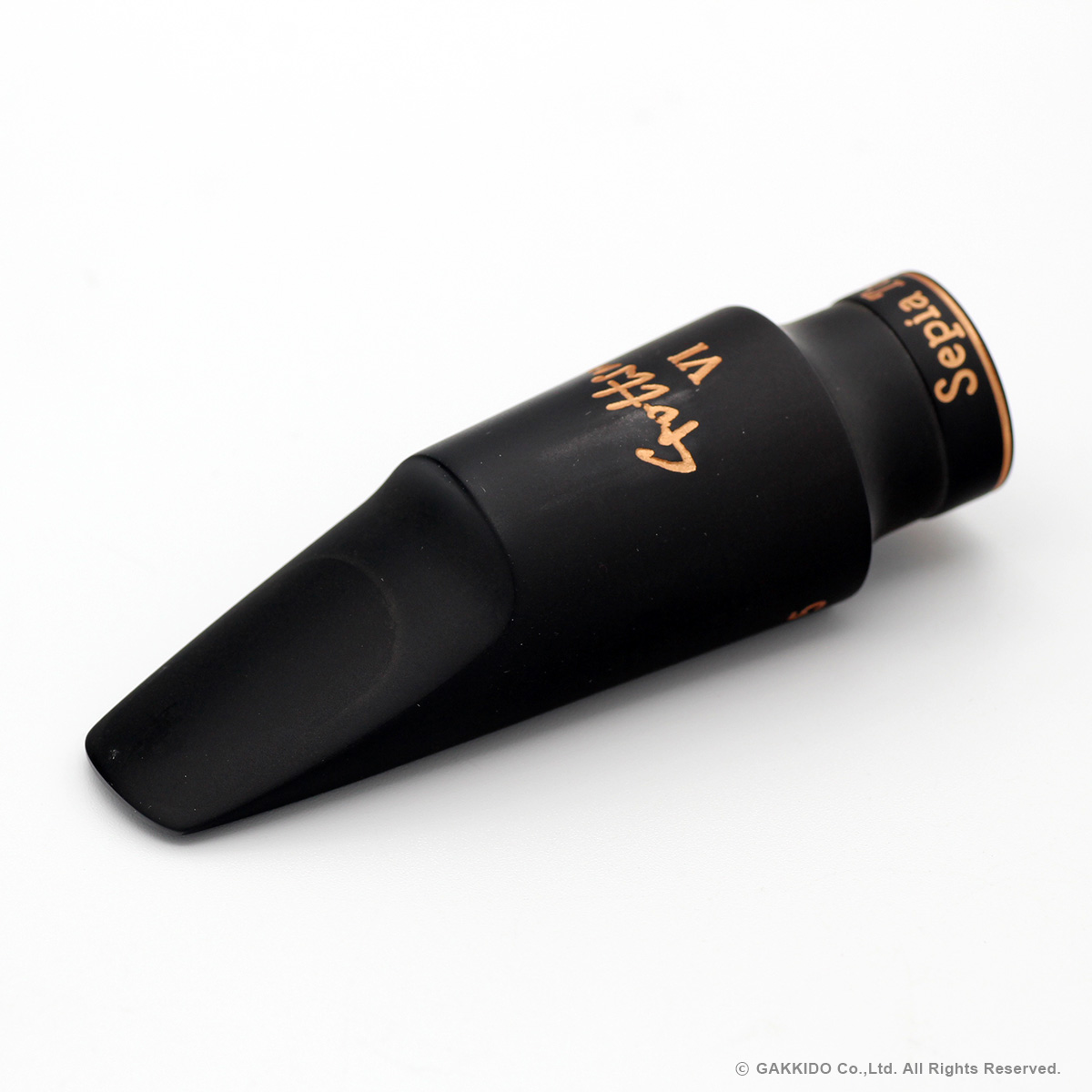 Gottsu Sepia Tone VI Hard Rubber アルトサックス用マウスピース 【5