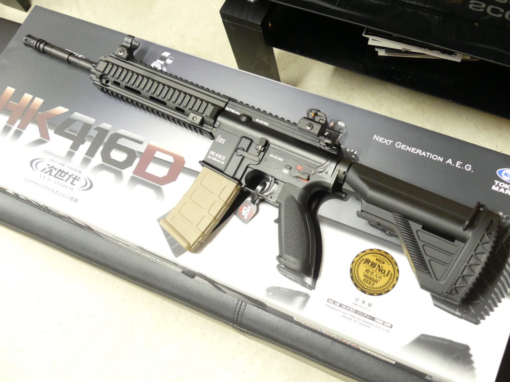 □SAATカスタムブログ□マルイ次世代HK416D リコイルオミットと