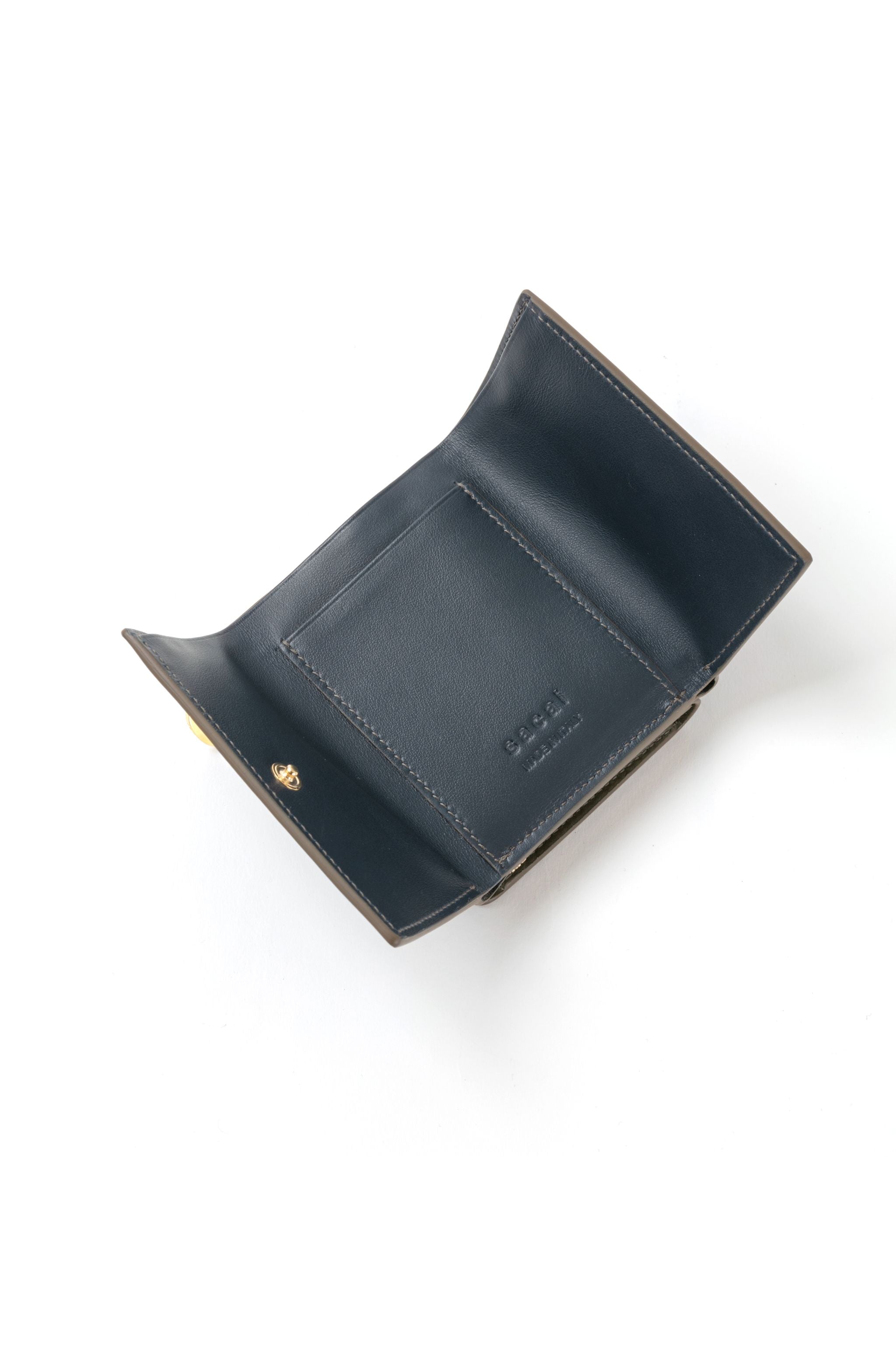 Bicolor Trifold Wallet | sacai Official Store サカイ オフィシャル