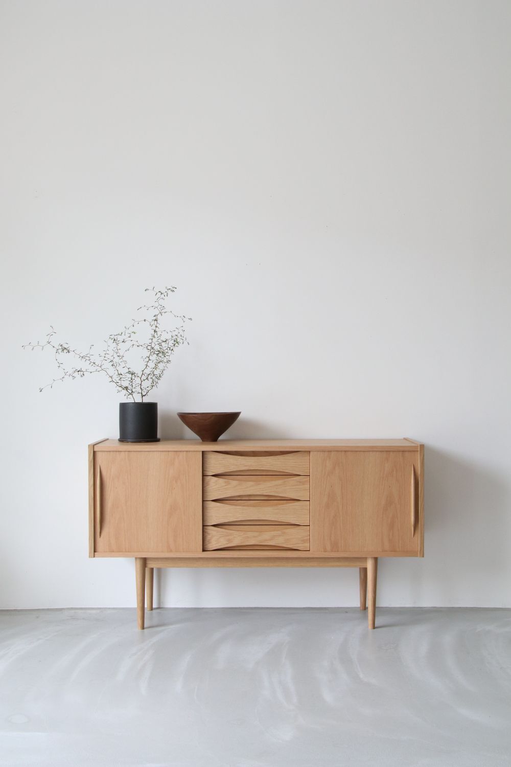 北欧家具』SAC WORKS サイドテーブル チーク材 無垢材 北欧家具』SAC