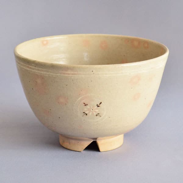 清水茂生 作 萬古焼御本狂言袴茶碗 of 茶の湯 墨東清友館 茶道具専門店