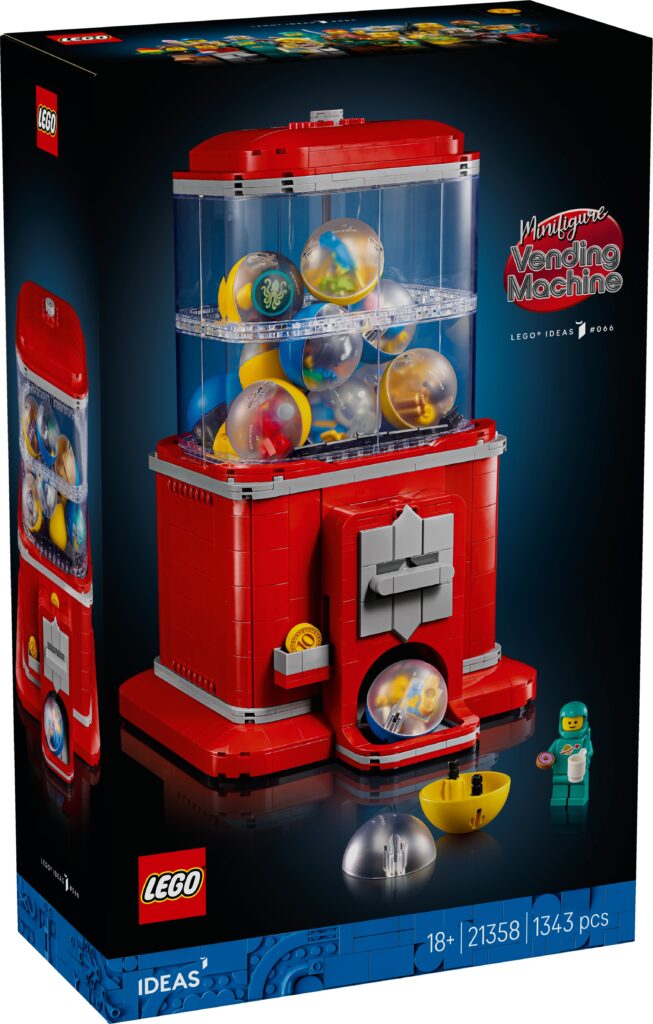 BANANA A GOGO スタンド 21358 Minifigure Vending Machine – Box Of