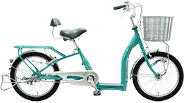 シティサイクル サギサカ こげーる 20型 3段変速 マットブルー) シティ