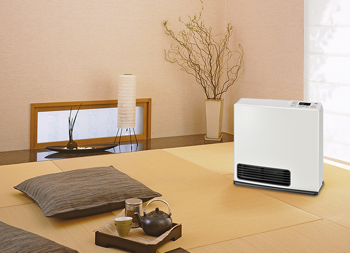 SAIBU GAS ガスファンヒーター SGF-409R ガスコード付 未開封 西部ガス