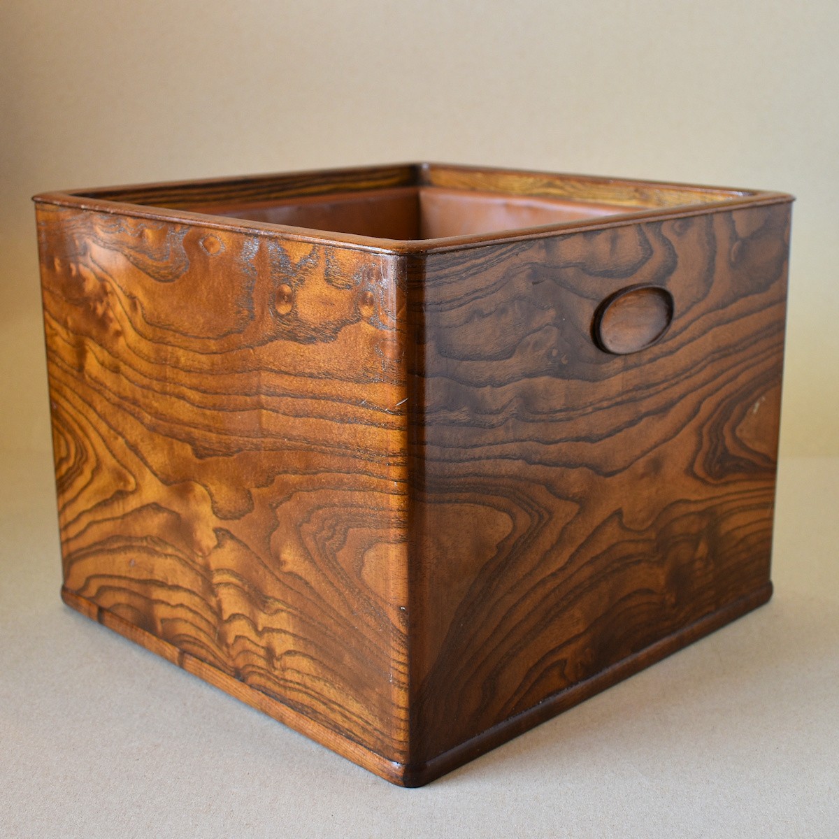 火鉢 銅 一対 火箸 木箱付き 440 火鉢 銅 一対 火箸 木箱付き 440