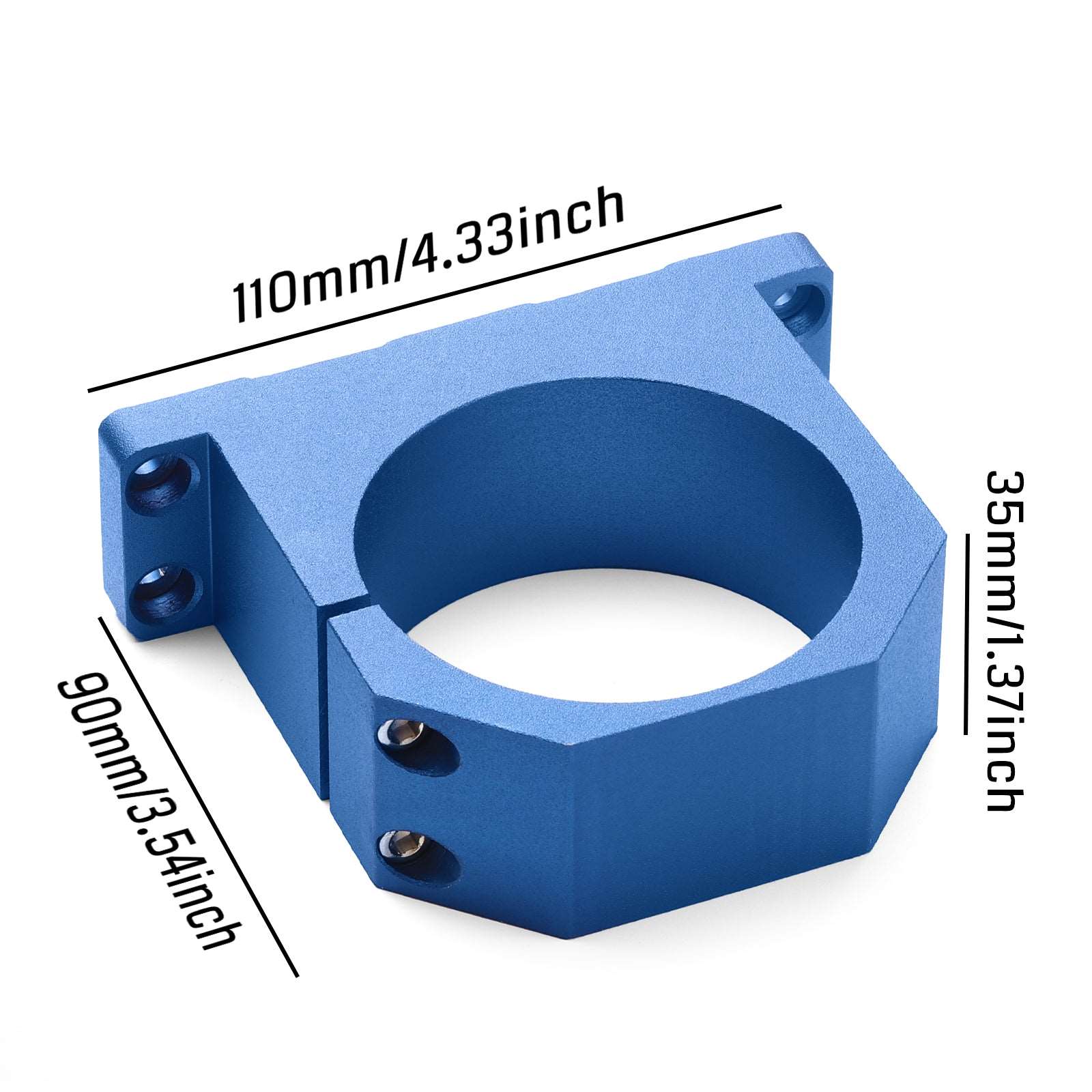 4030V2 φ65-69mm Spindle Holder for CNC Spindle or Trimmer Router