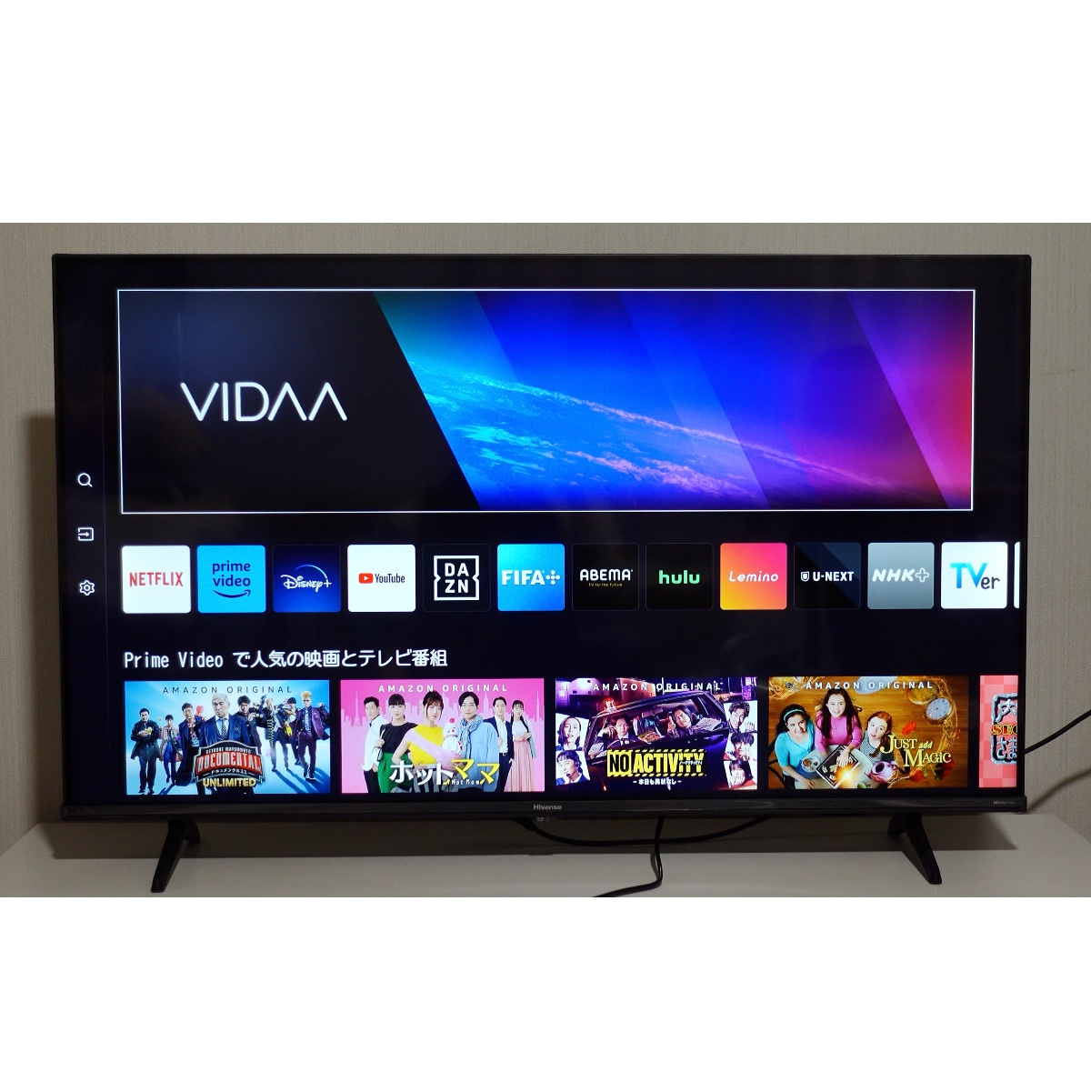 Hisense 50インチ4K液晶テレビ 2023年製