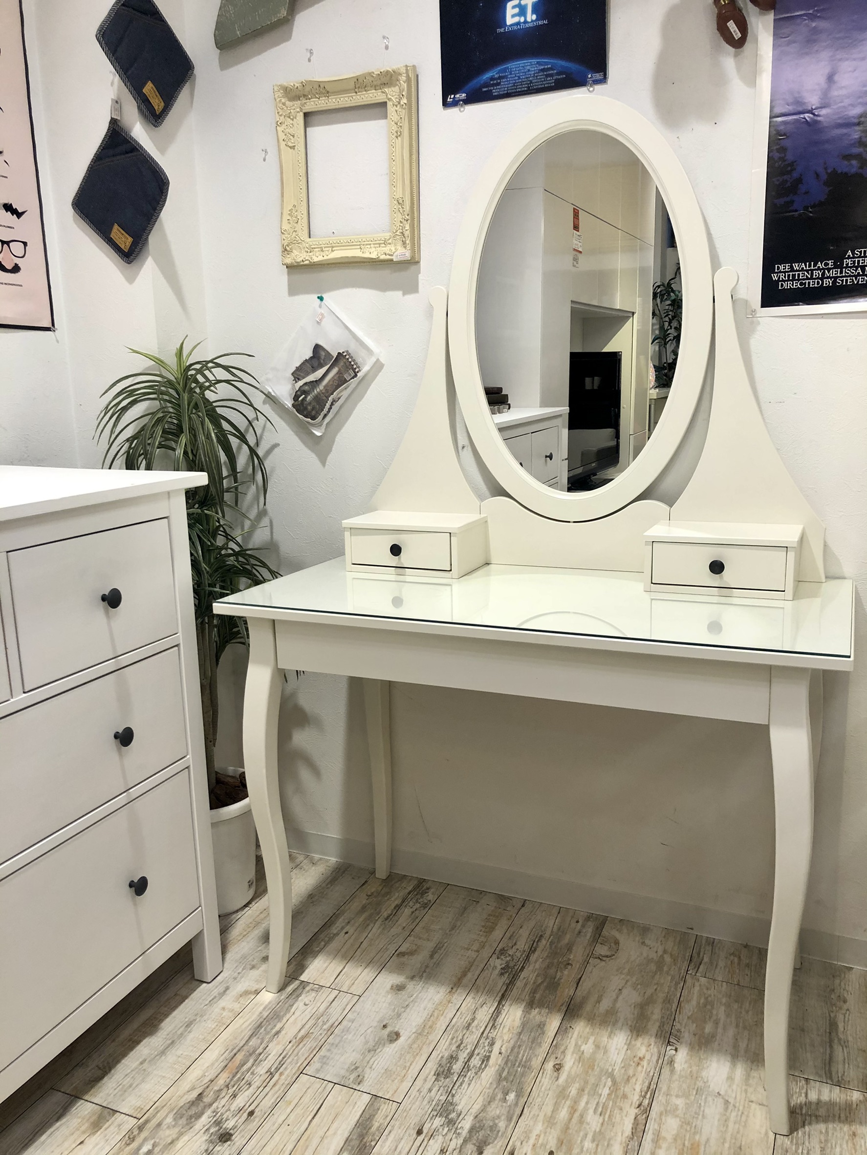 IKEA イケア マルム ドレッサー, ホワイト, 120x41 cm IKEA MALMマルム