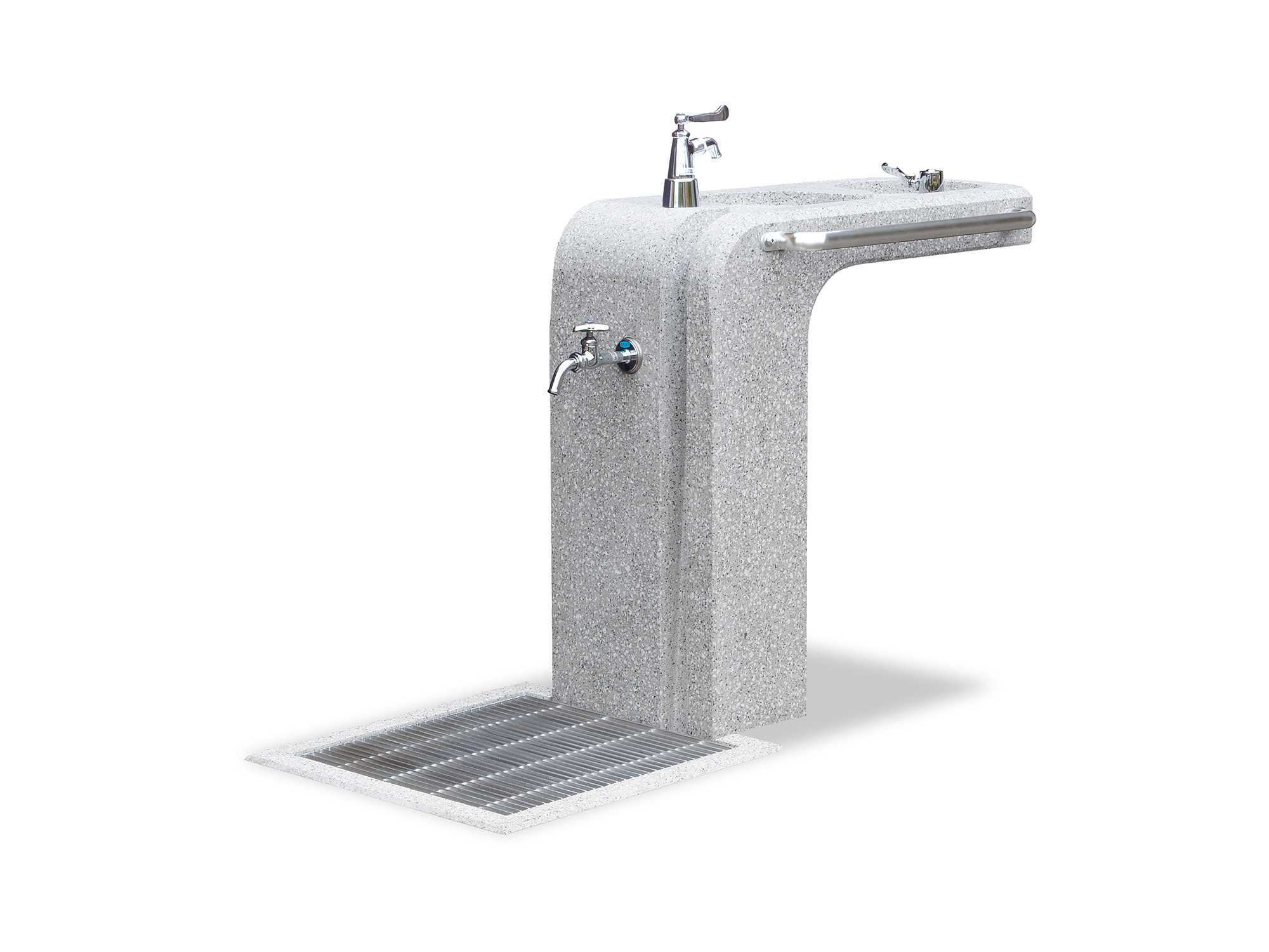 水飲み（国土交通省ガイドライン適合製品）WHT-5901 公園水飲み製品